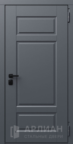 Фото «Дверь входная с отделкой МДФ цвет темный орех №706»