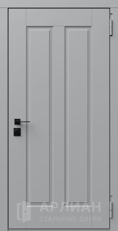 Фото « Одностворчатая парадная дверь белого цвета №795»